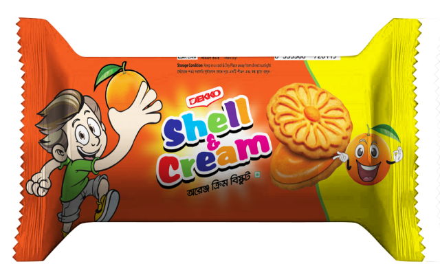 Shell & Cream Orange - Eco