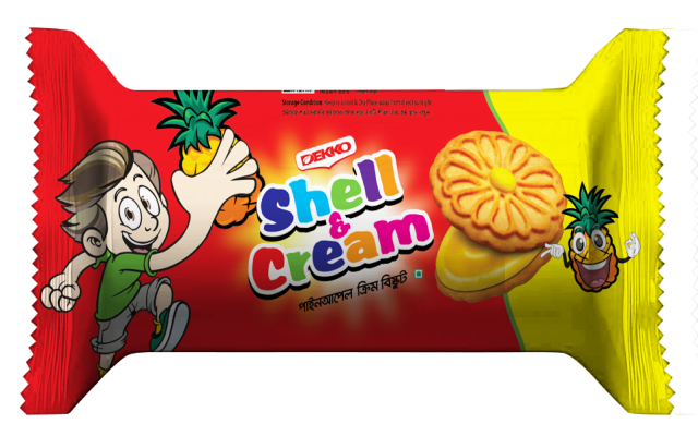 Shell & Cream Pineapple - Eco